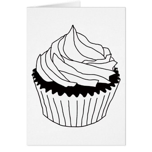 cupcake scribbles cards (Front)