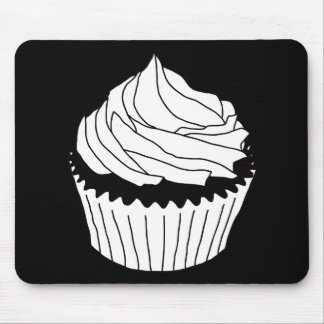 cupcake scribbles mouse pad
