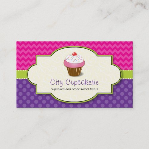 Cupcake Shop Business Card