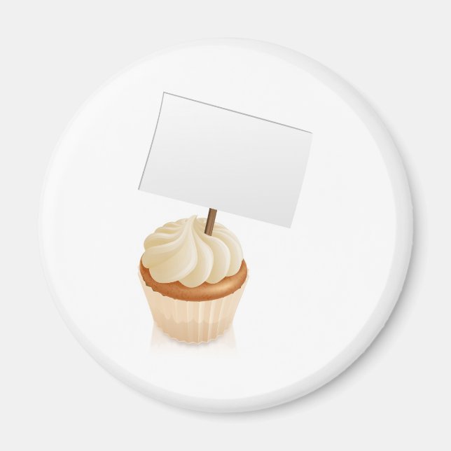 Cupcake sign magnet (Front)