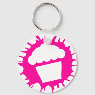 cupcake splatz keychain