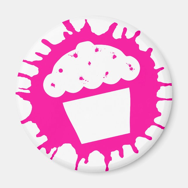 cupcake splatz magnet (Front)