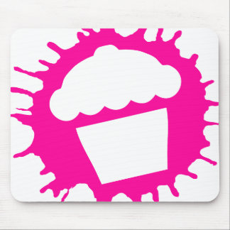cupcake splatz mouse pad