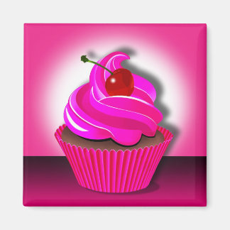 "Cupcake Spotlight" by Cheryl Daniels Magnet