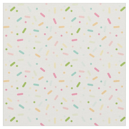 Cupcake Sprinkles Fabric