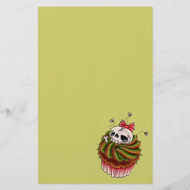 Cupcake Stationary Stationery (Front)