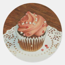 Cupcake Sticker
