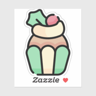 cupcake sticker