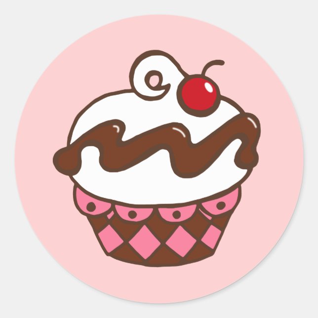 Cupcake Sticker (Front)