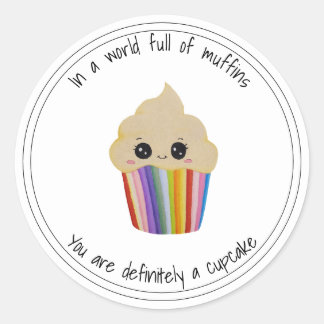 Cupcake Sticker