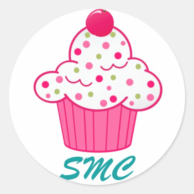 Cupcake Sticker - SRF (Front)