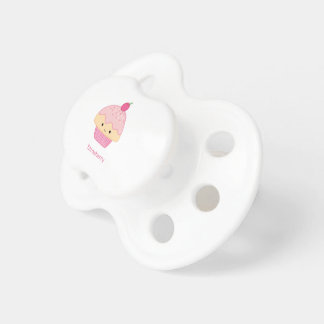 Cupcake, Strawberry Flavor Pacifier
