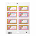 Cupcake Sweet Shoppe Labels | Zazzle