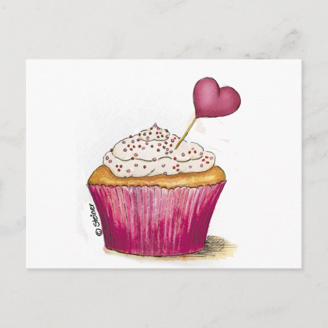 Cupcake - Sweetest Day Postcard (Front)