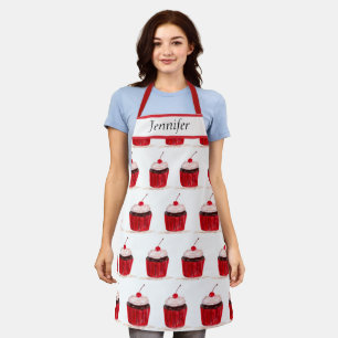 Cupcake Sweets Baking Food Cute kitchen Apron
