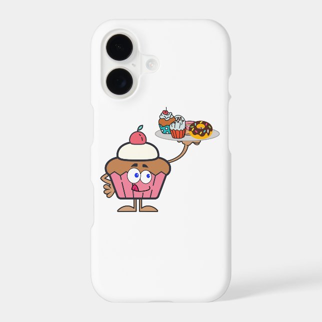 Cupcake Sweets Your Day Iphone Case (Back)