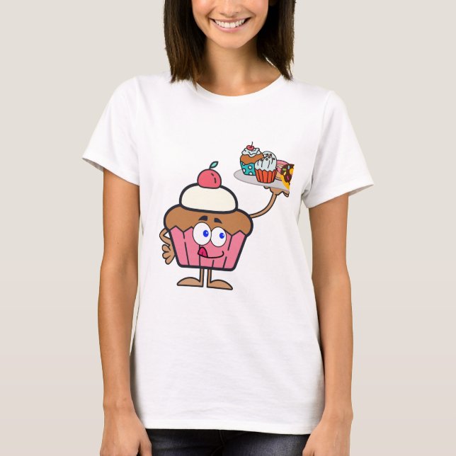 Cupcake Sweets Your Day T-Shirt (Front)