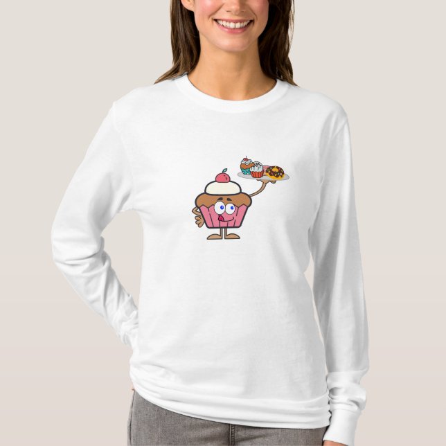 Cupcake Sweets Your Day T-Shirt (Front)