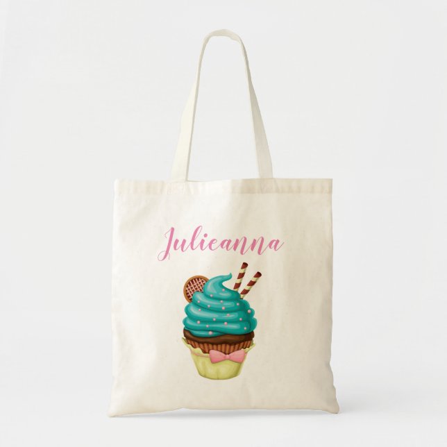 cupcake tote bag (Front)