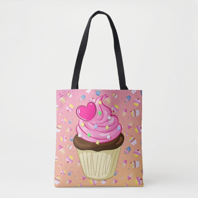 Cupcake Tote Bag (Front)