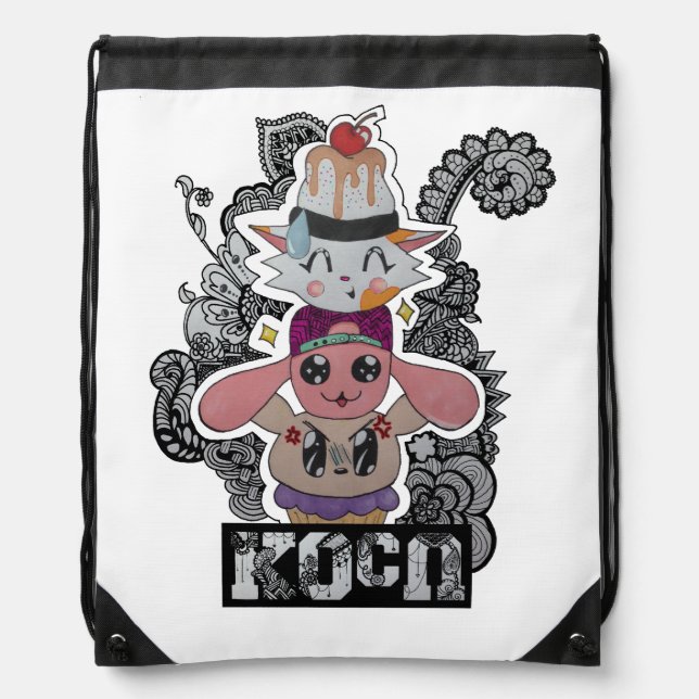 cupcake totem backpack (Front)