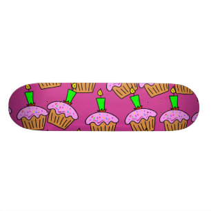 Cupcake Wallpaper Skateboard Deck
