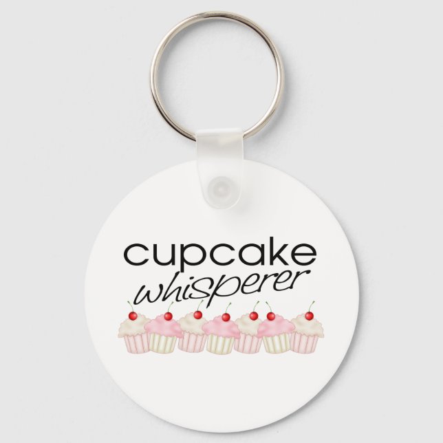 Cupcake Whisper Keychain (Front)
