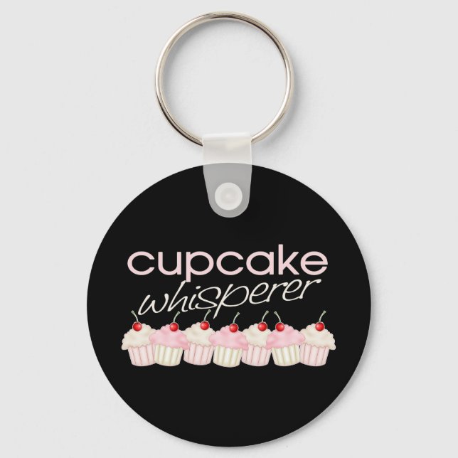 Cupcake Whisperer Keychain (Front)