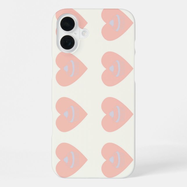 cupcake white pink iPhone case (Back)