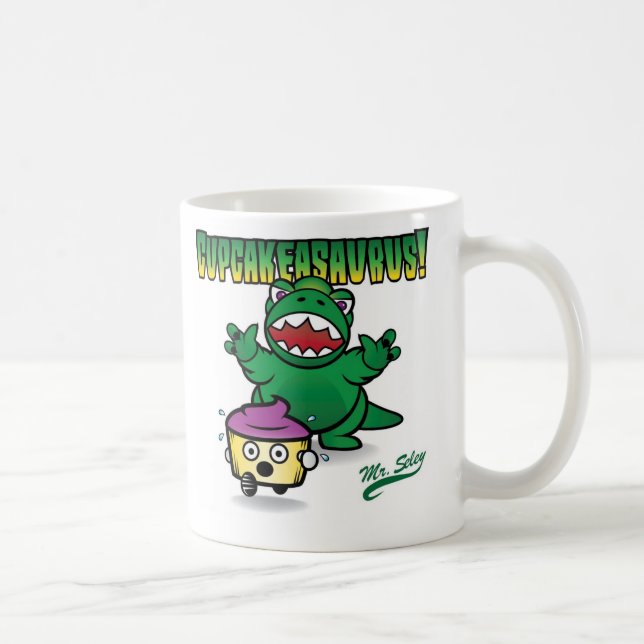 Cupcakeasaurus! Coffee Mug (Right)