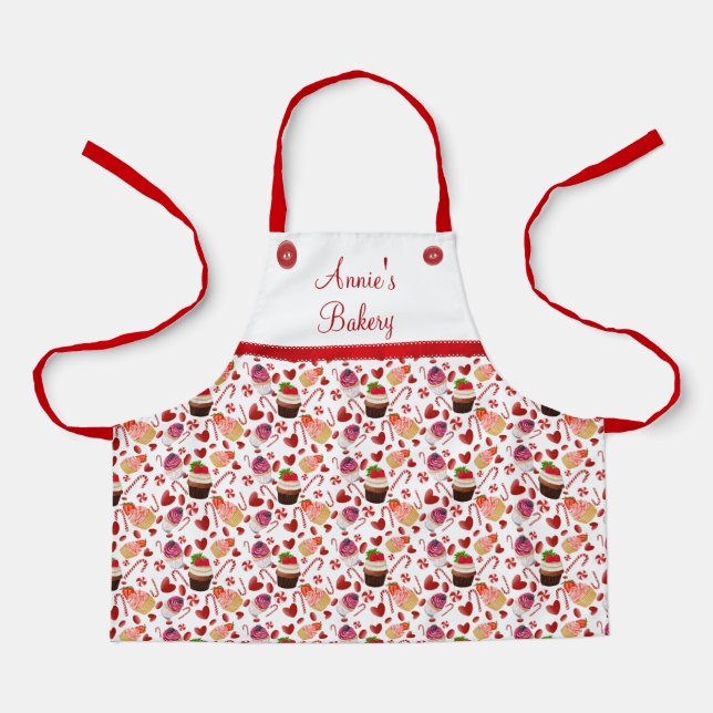 Cupcakes and Candy Personalized  Apron (Front)