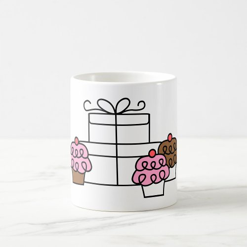 Cupcakes And Gift Coffee Mug