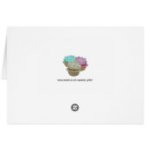 Cupcakes and Hearts Cards (Back Horizontal)