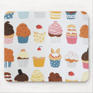 Cupcakes assortment mousepad
