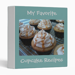 Cupcakes/Baker/Recipes 3 Ring Binder