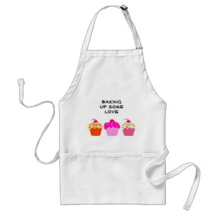 Cupcakes Baking up some Love Adult Apron