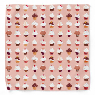 Cupcakes Bandana