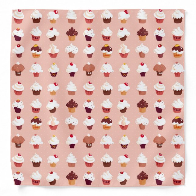 Cupcakes Bandana (Front)