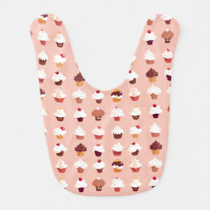 Cupcakes Bib