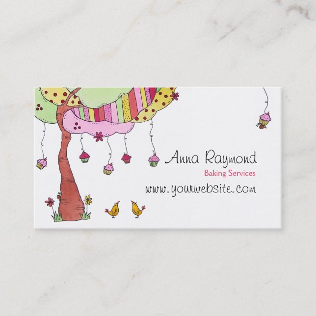 Cupcakes Business Card (Front)