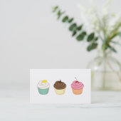 Cupcakes! Business Card (Standing Front)