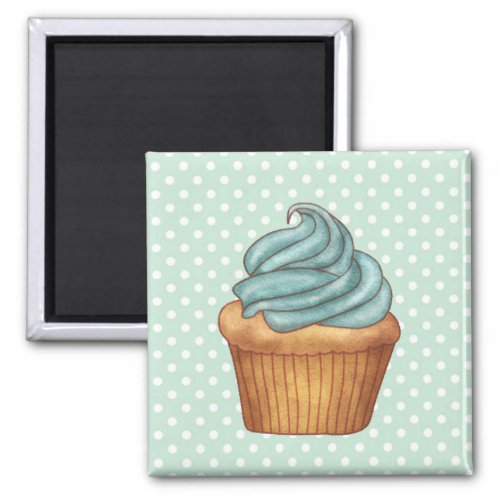 Cupcakes Cakes Pastry Magnet