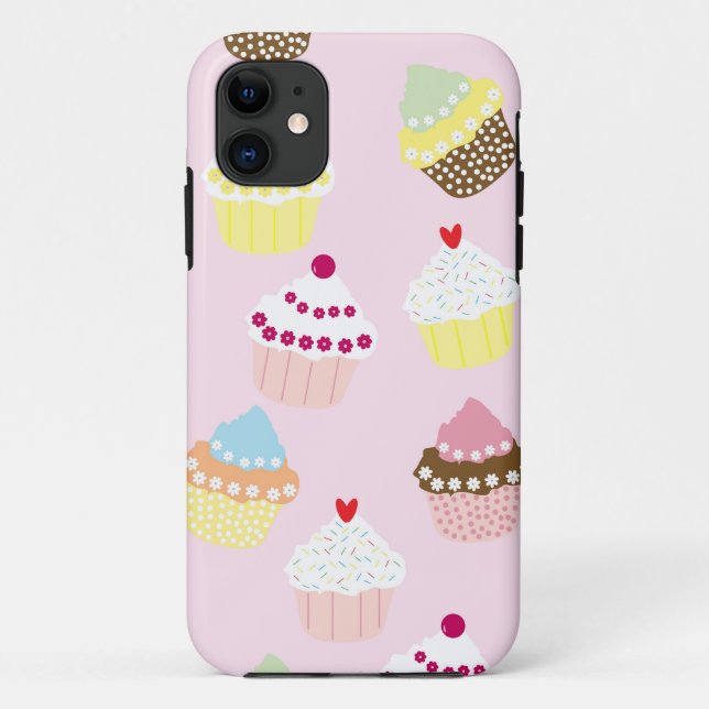 Cupcakes Case-Mate iPhone Case (Back)