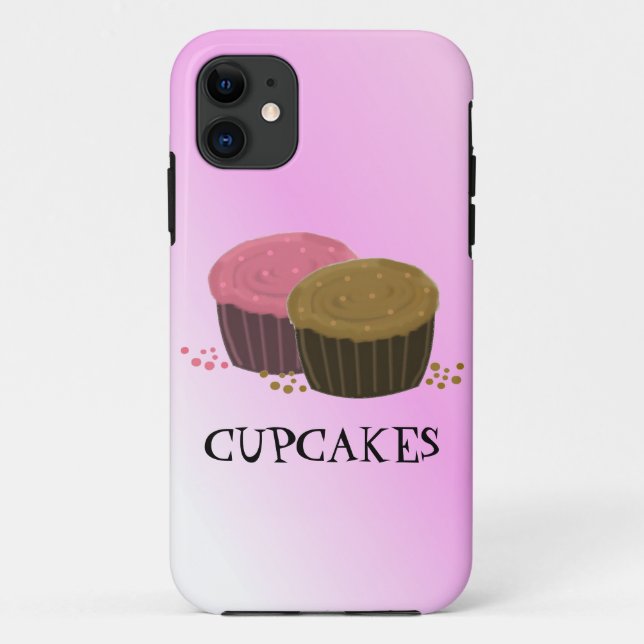Cupcakes Case-Mate iPhone Case (Back)