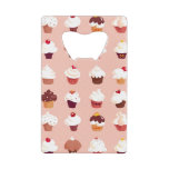 Cupcakes Credit Card Bottle Opener