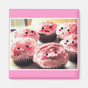 Cupcakes Crowd Magnet