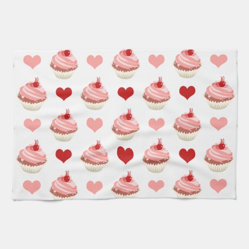 cupcakes cuties kitchen towel
