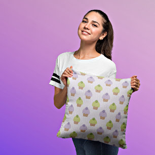 Cupcakes Decorative Throw Pillows