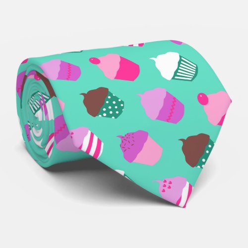 Cupcakes design tie