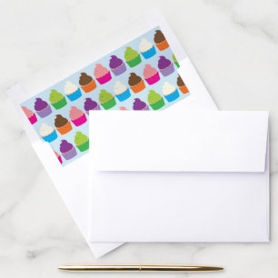 Cupcakes Envelope Liner